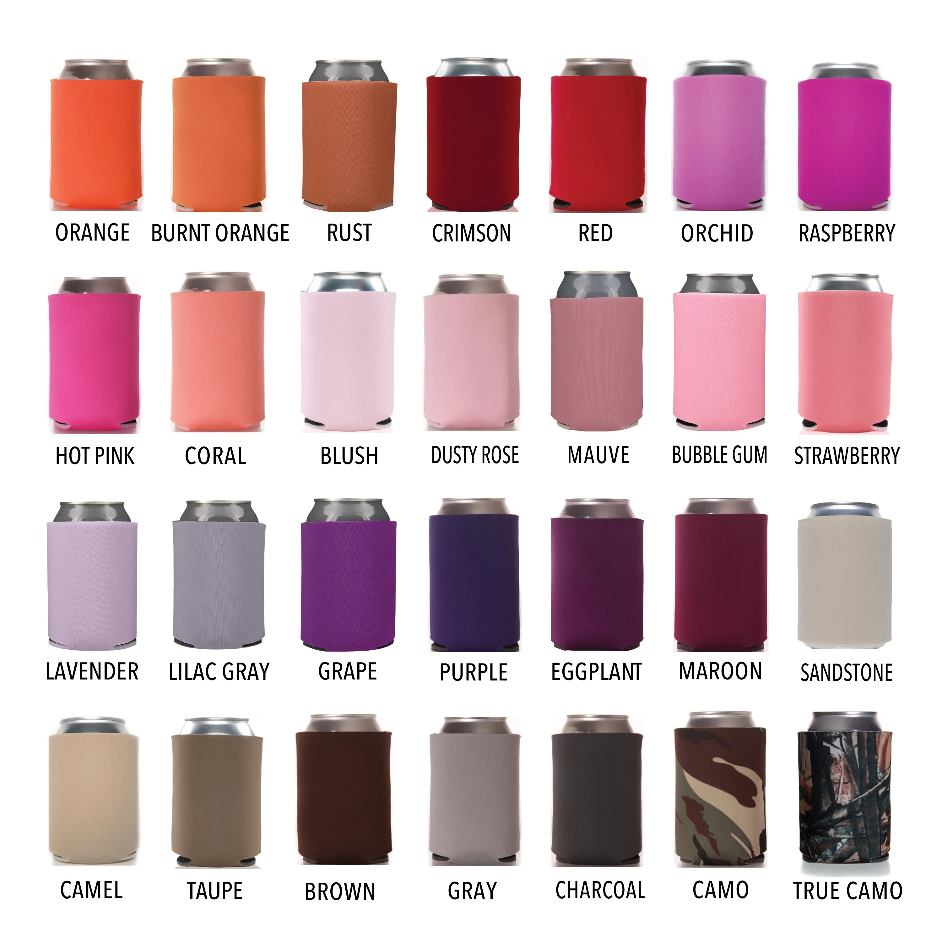 Wedding Regular & Slim Can Cooler Package #6FRS - Full Color - Cheers to Mr and Mrs