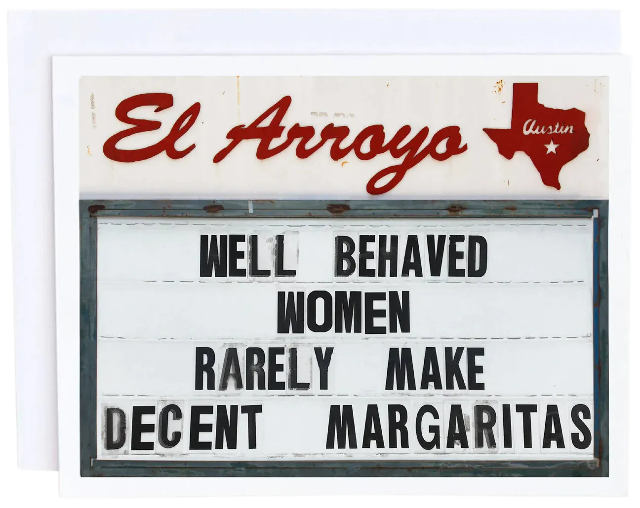 'Well Behaved Women' Card