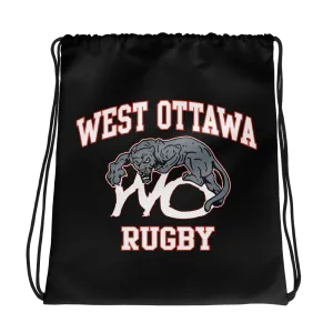 West Ottawa Rugby Drawstring bag