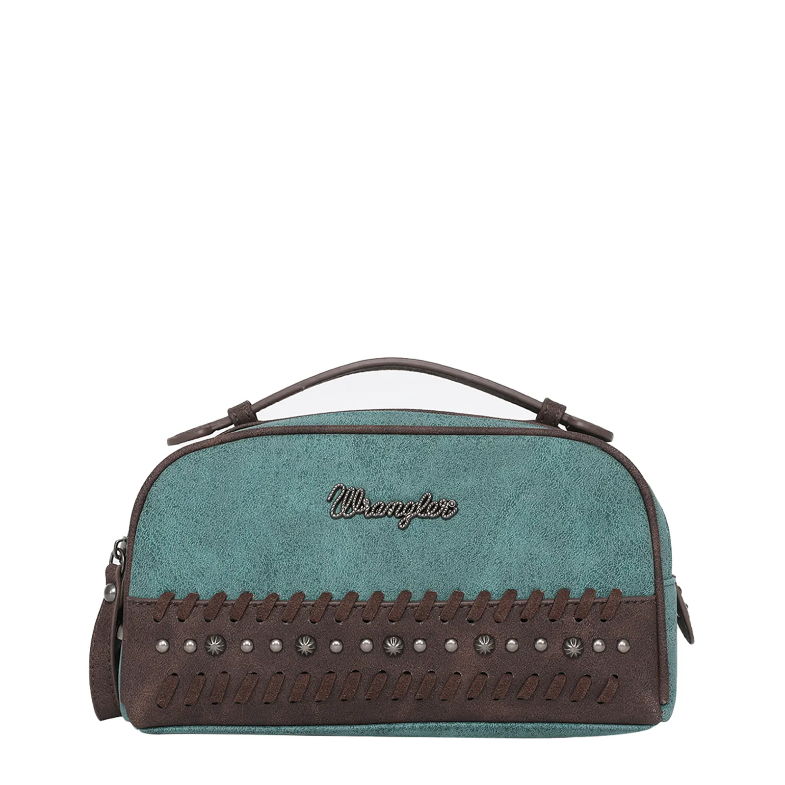 WG28-190 Wrangler Whipstitch and Studs Carry Western Handbag（Wrangler by Montana West）