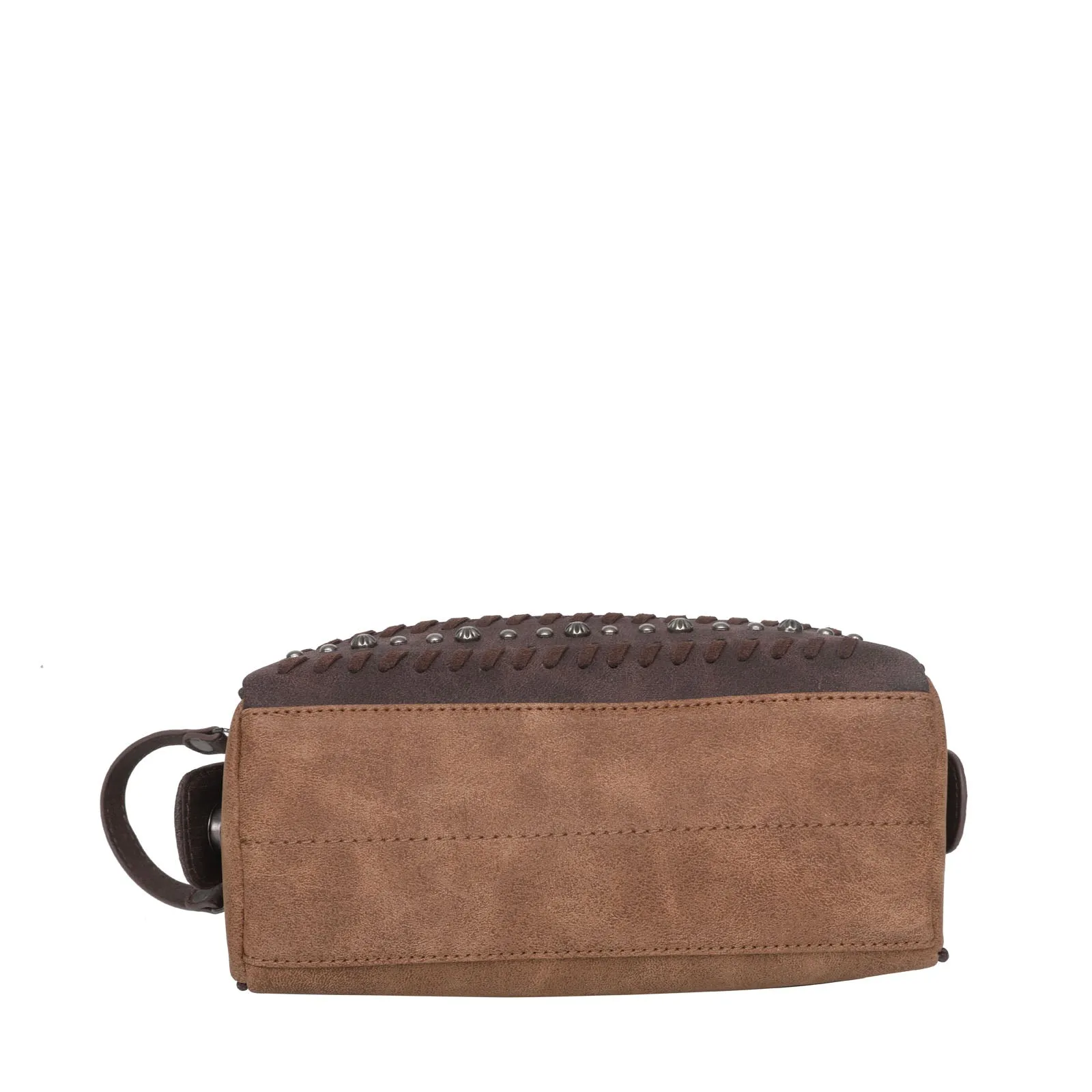 WG28-190 Wrangler Whipstitch and Studs Carry Western Handbag（Wrangler by Montana West）