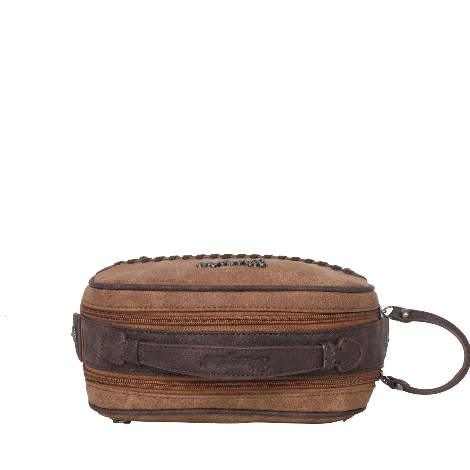WG28-190 Wrangler Whipstitch and Studs Carry Western Handbag（Wrangler by Montana West）