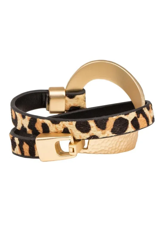 Wild Loop Double Wrap Bracelet