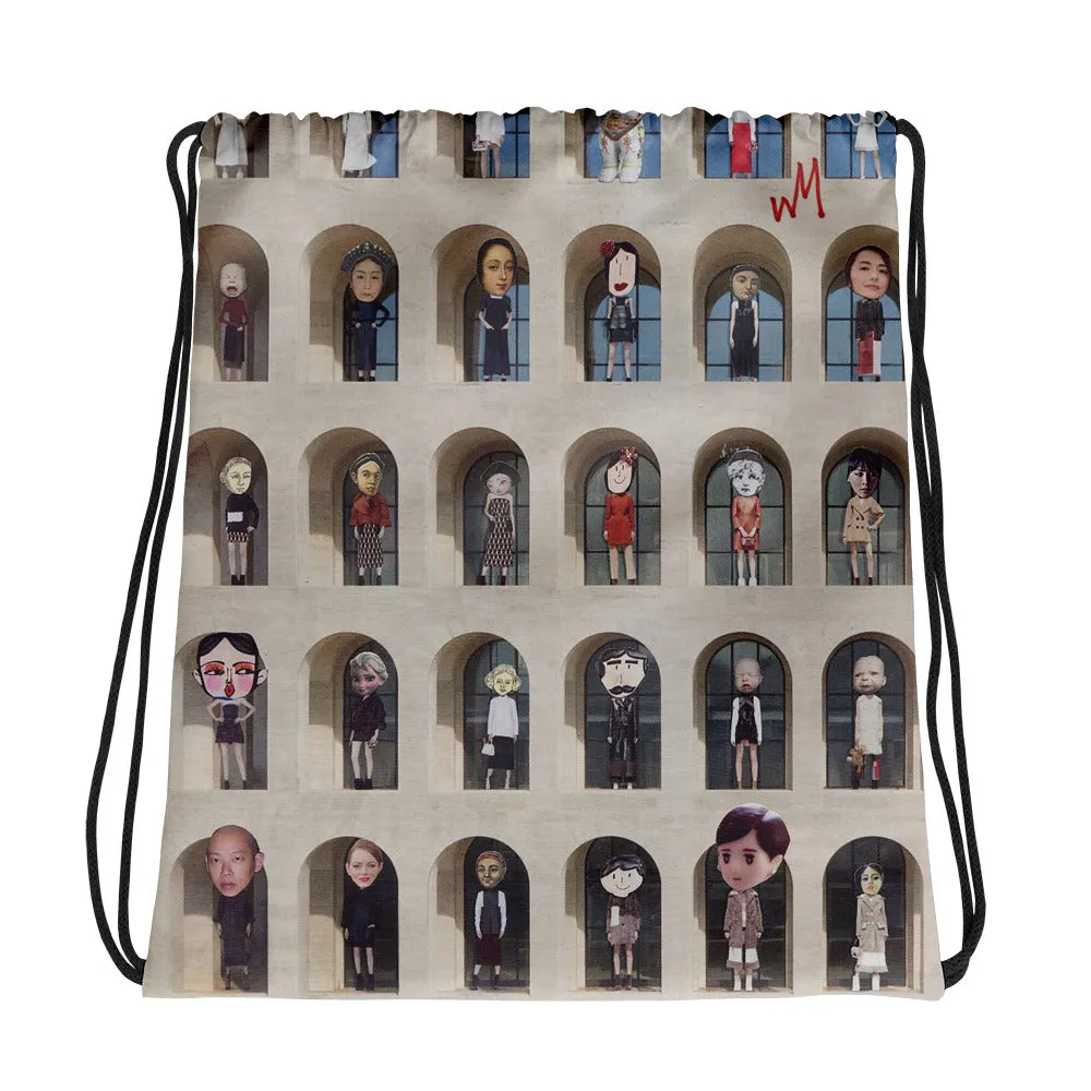 Window Stories - Drawstring bag