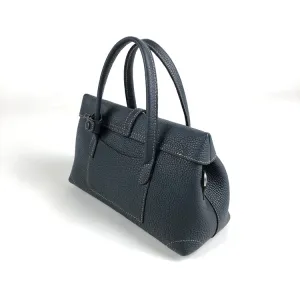 Womens Gray Work Leather Handbag Purse Leather Gray Work Shoulder Bag Handbag Purse for Ladies