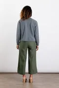 Women's Hawthorne Boxy Crew Sweatshirt | Storm Blue
