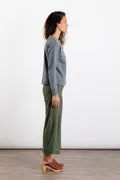 Women's Hawthorne Boxy Crew Sweatshirt | Storm Blue