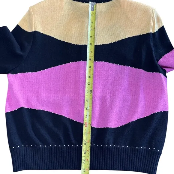 Womens, St. John Sport Zip Up Cardigan Sweater, Size S