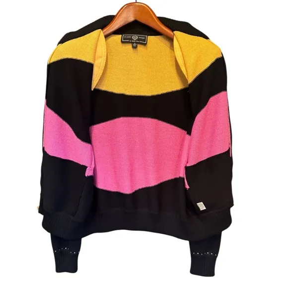 Womens, St. John Sport Zip Up Cardigan Sweater, Size S