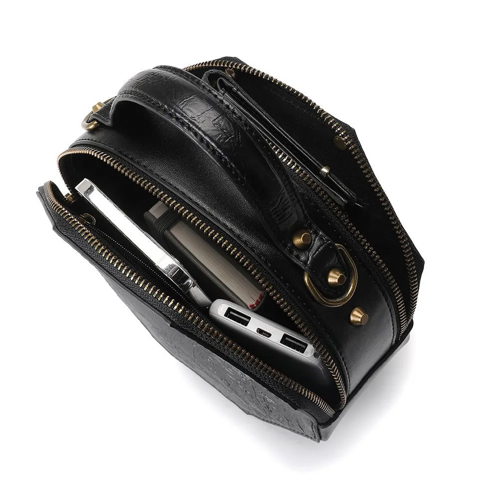 Woowooh Steampunk Women's One Shoulder Crossbody Bag