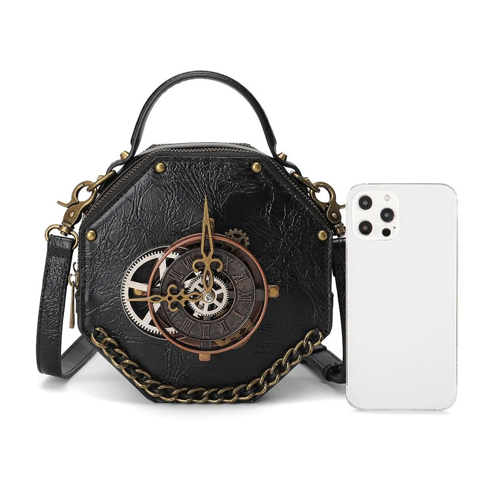 Woowooh Steampunk Women's One Shoulder Crossbody Bag