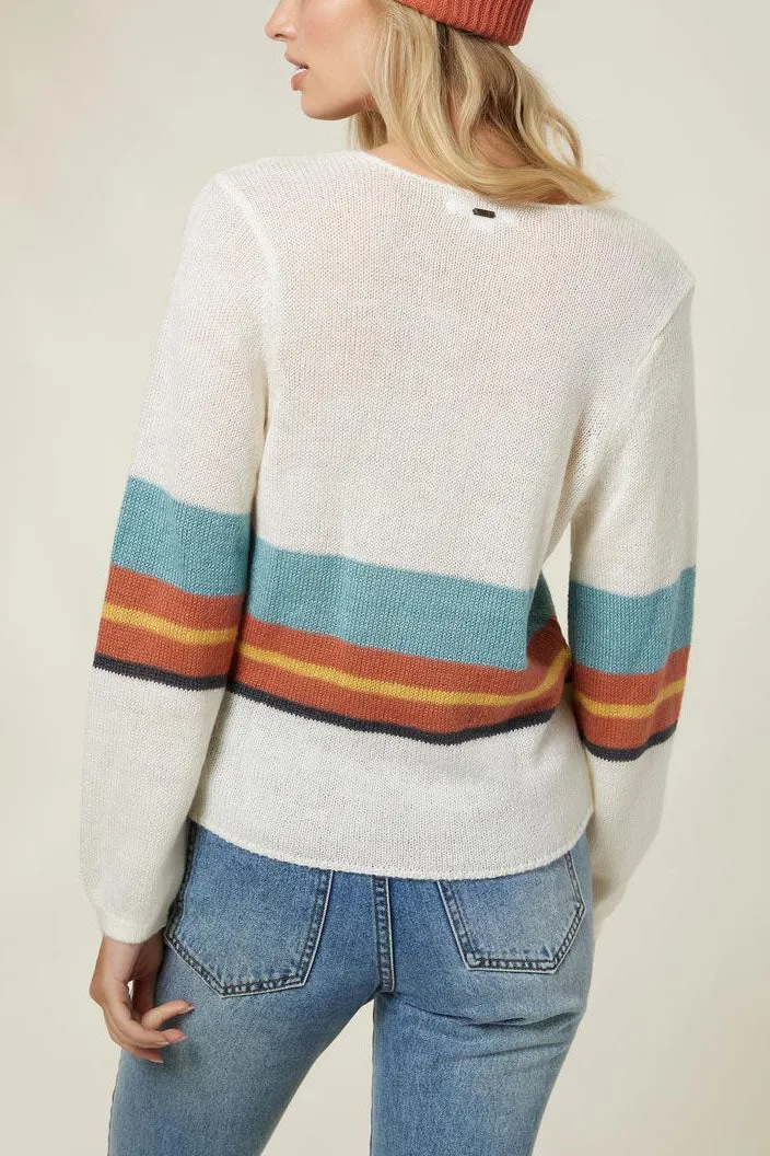 Wrap It Up Stripe Sweater