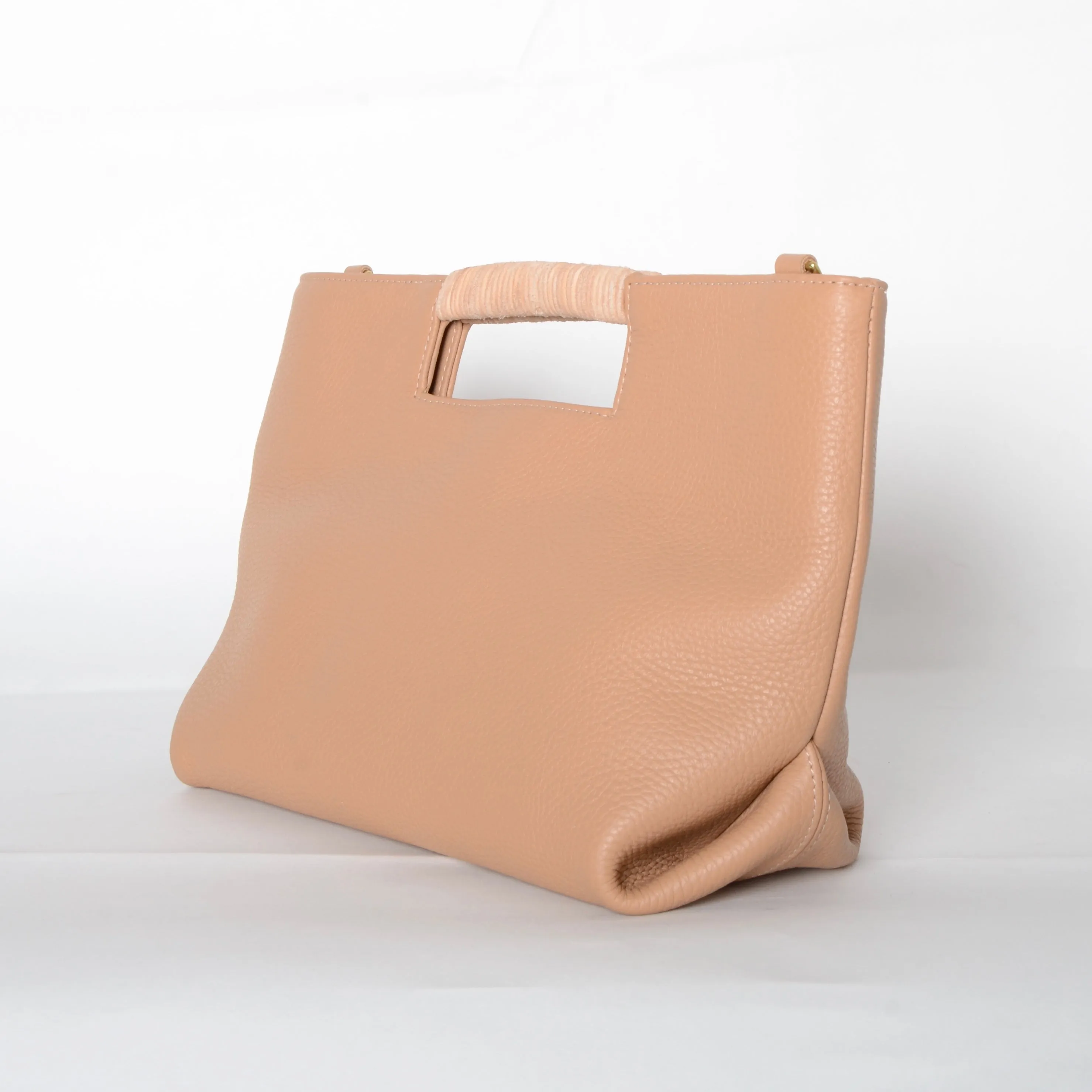 Wrapped Handle Crossbody Bag