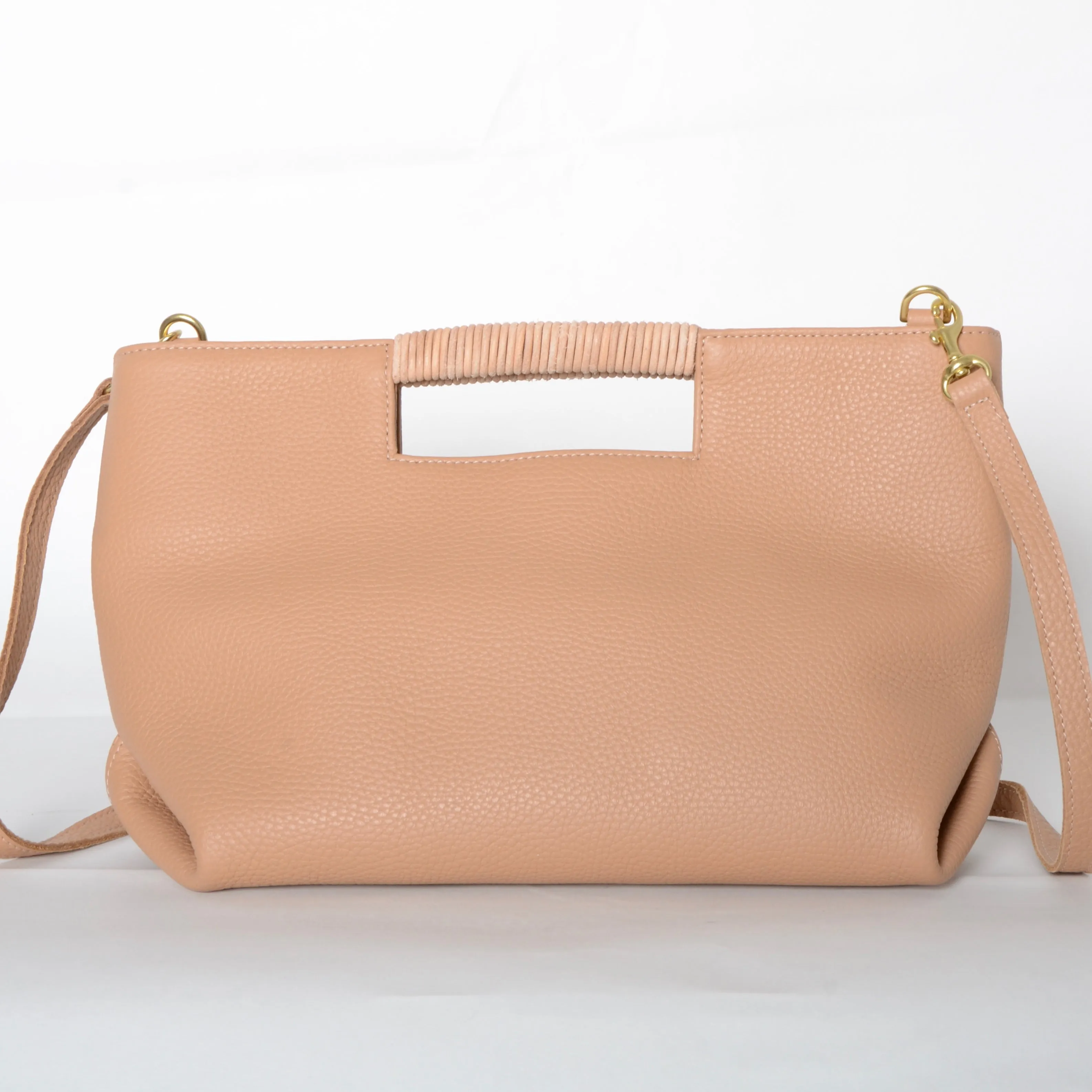 Wrapped Handle Crossbody Bag