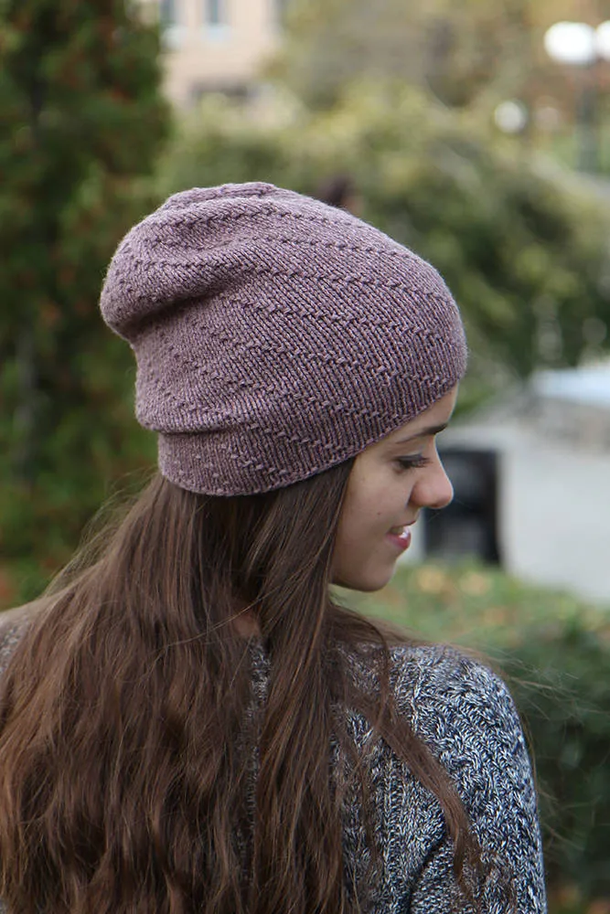 Yak Wool Slouchy Hat Unisex