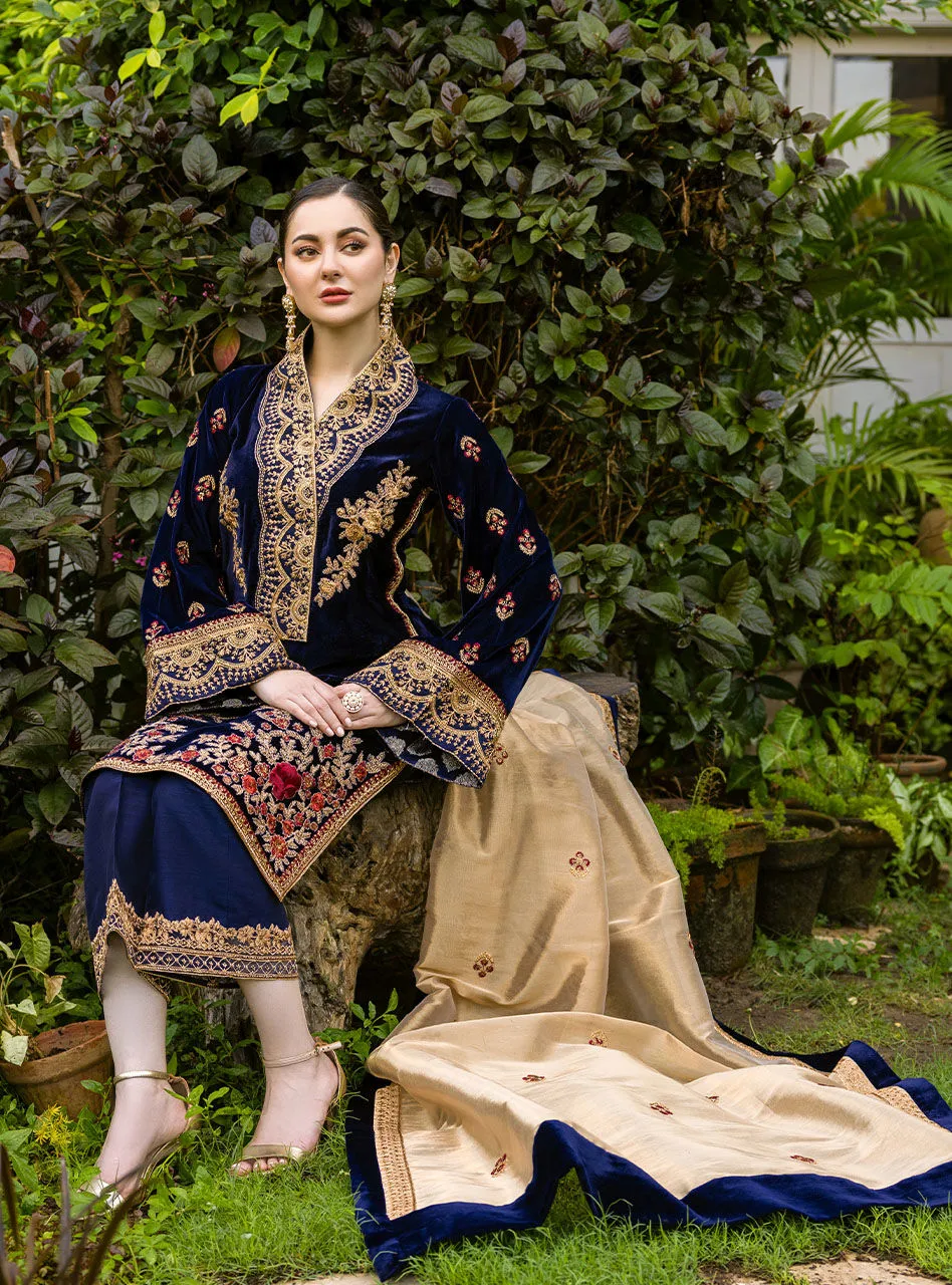ZAINAB CHOTTANI VELVET COLLECTION '22-AASHNA