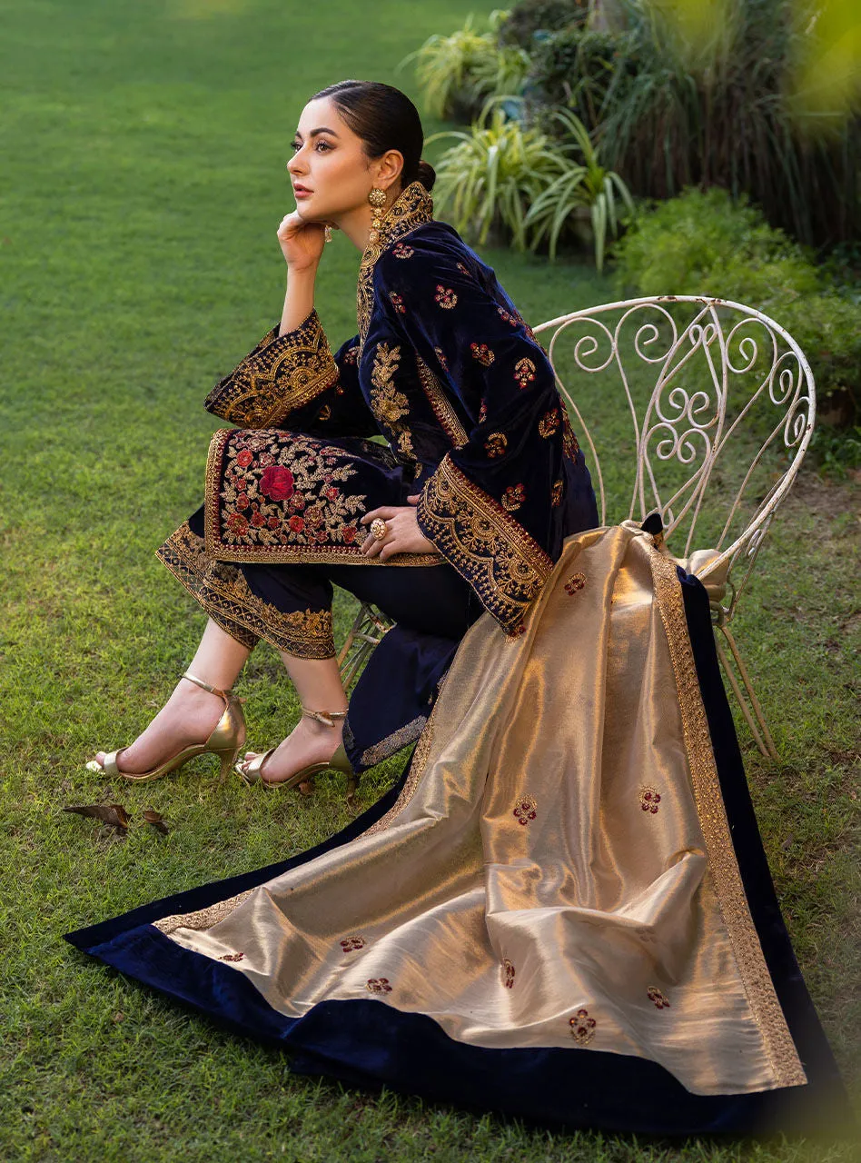 ZAINAB CHOTTANI VELVET COLLECTION '22-AASHNA