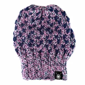 Zero Waste: Tiny Hearts Slouchy Beanie(wool free)