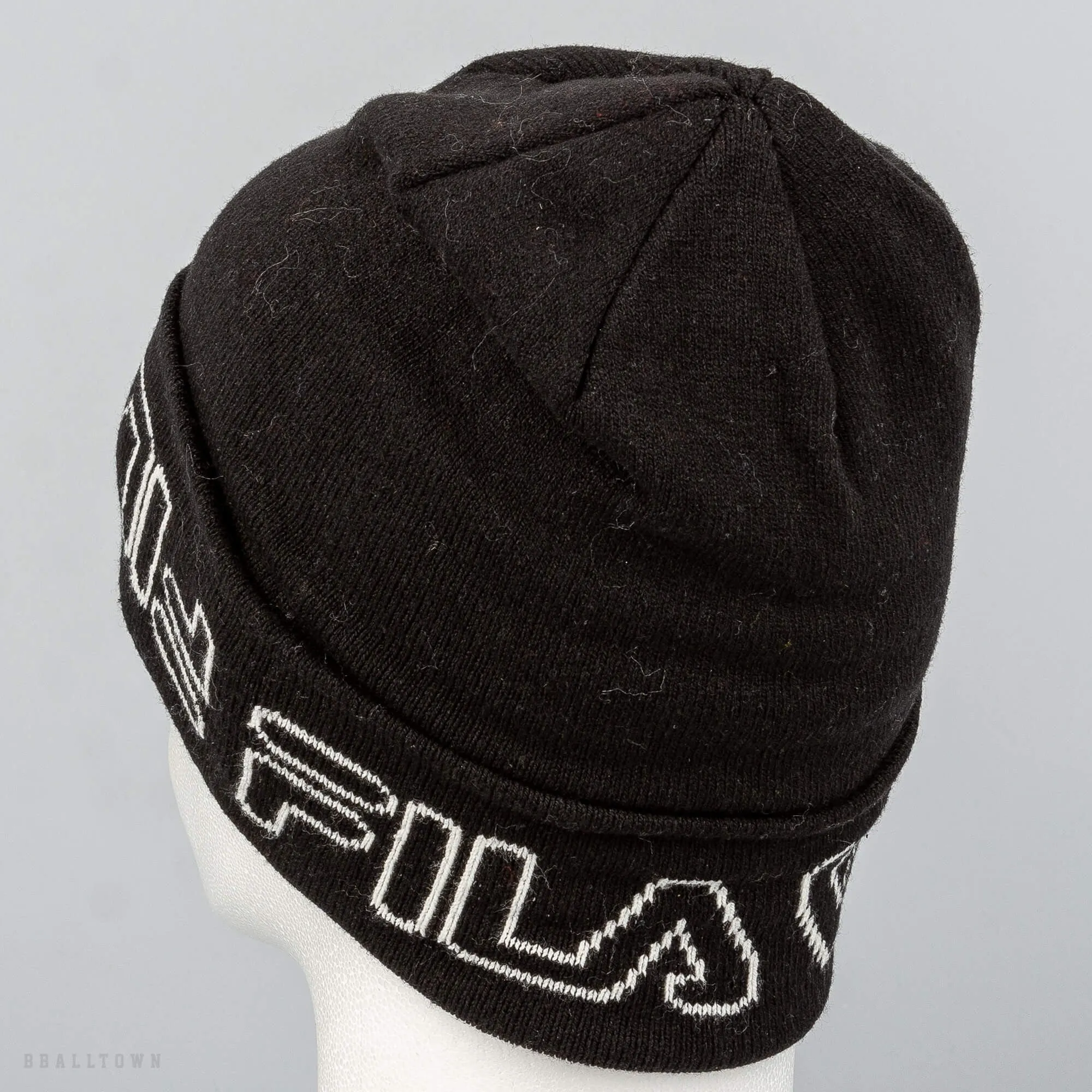 Zimná čiapka Fila Slouchy Beanie Outline Logo čierna