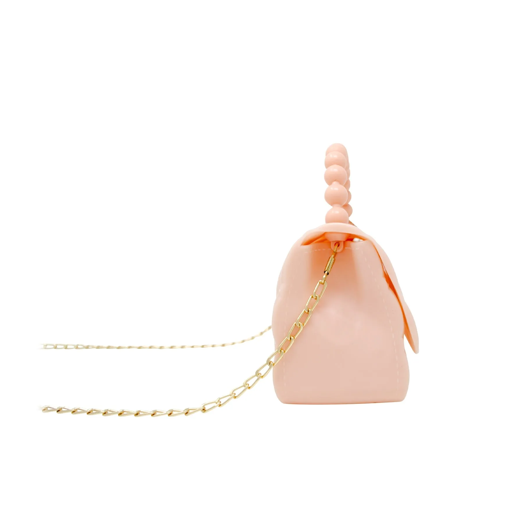 Zomi Gems Jelly Quilted Heart Lock Bag w/Coin Purse - Pink